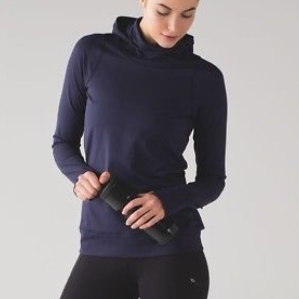 Lululemon White Loose Neck pullover